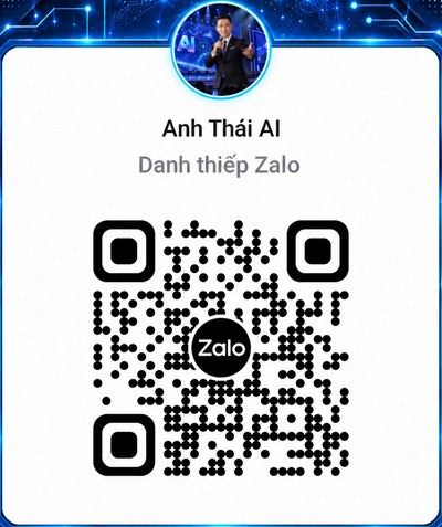 Mã QR danh thiếp Zalo Anh Thái AI